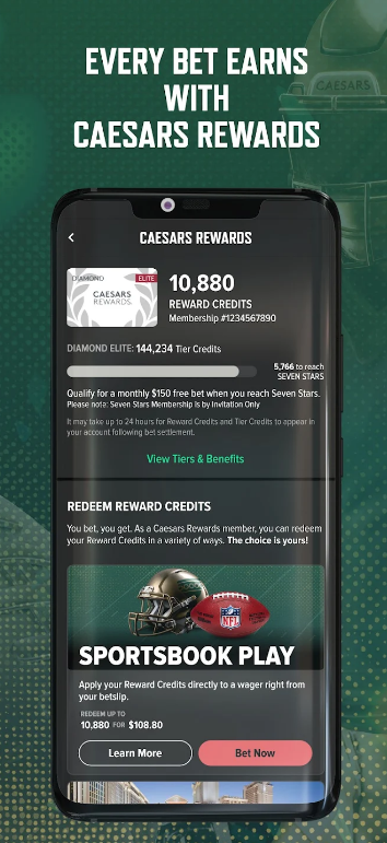 Caesars Sportsbook App Download for Android  v7.10.0 screenshot 1