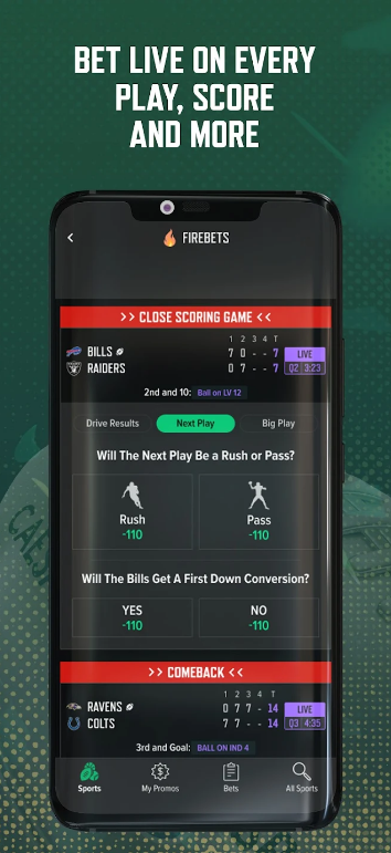 Caesars Sportsbook App Download for Android  v7.10.0 screenshot 2
