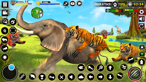 Tiger Simulator Lion games 3D mod apk download  1.0.24 screenshot 4