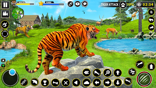 Tiger Simulator Lion games 3D mod apk download  1.0.24 screenshot 2