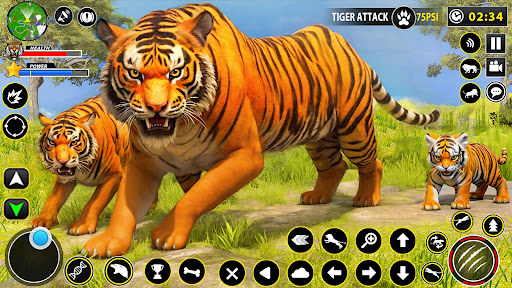 Tiger Simulator Lion games 3D mod apk download  1.0.24 screenshot 3