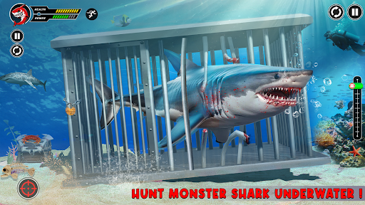 Shark Attack FPS Sniper Game mod apk no ads  1.0.45 screenshot 4