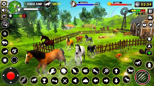 Wild Horse Family Simulator mod apk unlimited everything  1.1.30 screenshot 4