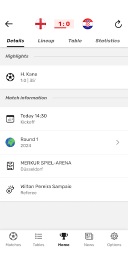 European Championship App 2024 download for android  v6.5.7 screenshot 2
