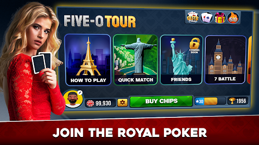 Five O Royal Poker Tour apk download for android  1.1.8 screenshot 5