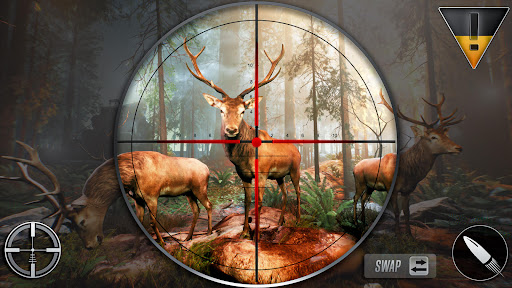 Wild Animal Deer Hunting Games mod apk unlimited money  6.60 screenshot 2