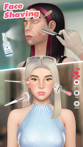 Makeup ASMR Makeover Story Mod Apk Unlimited Everything  1.7 screenshot 3