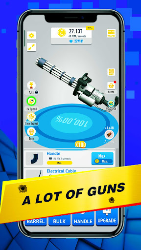Idle Guns 3D Clicker Game mod apk unlimited money  7.9 screenshot 1