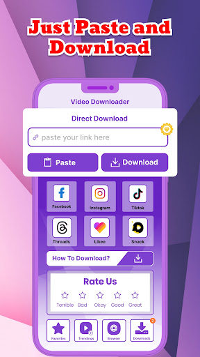 HD Video Downloader Quick Save mod apk premium unlocked no adsͼƬ1