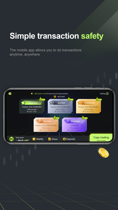 saffron.finance coin wallet app download  1.0.0 screenshot 3