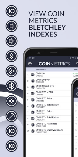 Coin Metrics Crypto Data app download for android  2.2.6 screenshot 1