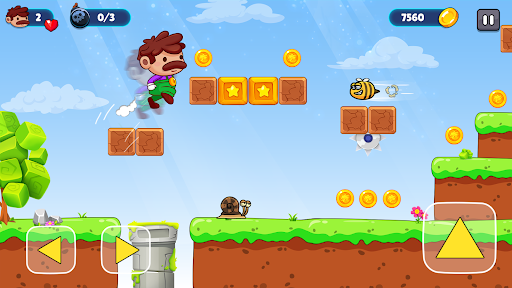 Super Bro Adventure Run Game mod apk unlimited money  4.3 screenshot 1