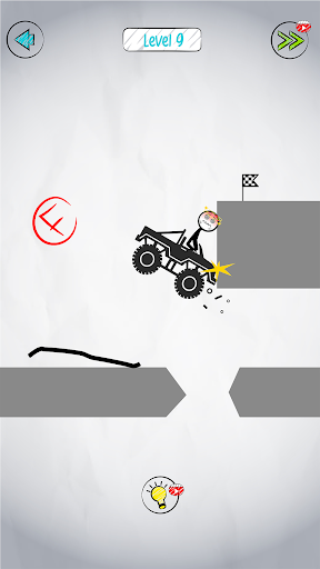 Draw Bridge Stickman Car Game mod apk no ads  2.1 screenshot 3