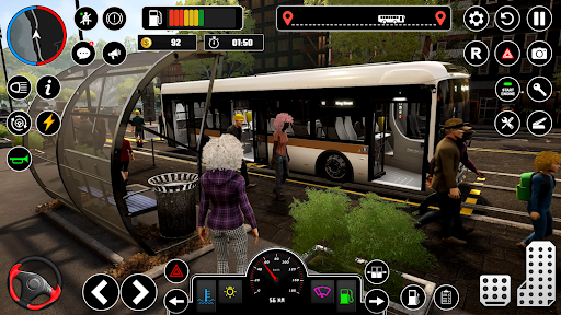 Bus Simulator 3D Bus Games mod apk unlimited money  1.74 screenshot 3