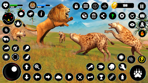 Lion Games Animal Simulator 3D mod apk unlimited money  4.4 screenshot 2