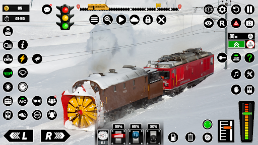 Railway Train Simulator Games mod apk unlimited money  1.30 screenshot 2