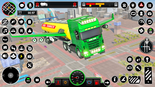 Flying Truck Simulator Games mod apk unlimited money  1.19 screenshot 3