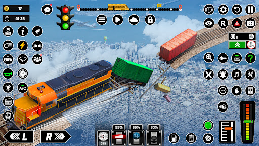 Railroad Train Simulator Games mod apk unlimited everything  2.22 screenshot 4