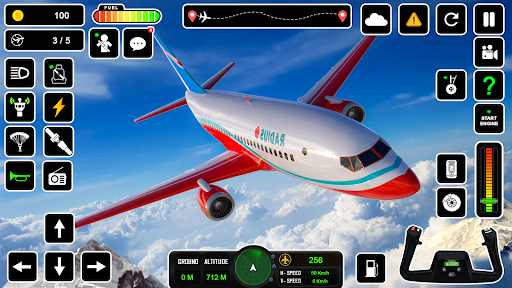 Airplane Flight Simulator Game mod apk unlimited money  1.8 screenshot 2