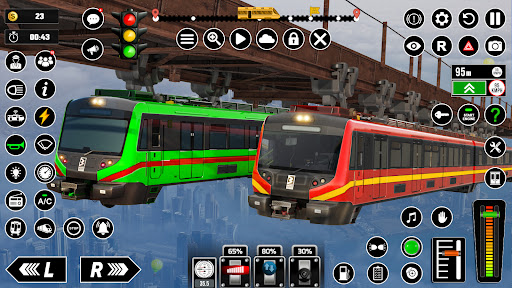 Railroad Train Simulator Games mod apk unlimited everything  2.22 screenshot 1