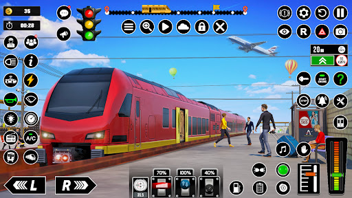 Railroad Train Simulator Games mod apk unlimited everything  2.22 screenshot 2