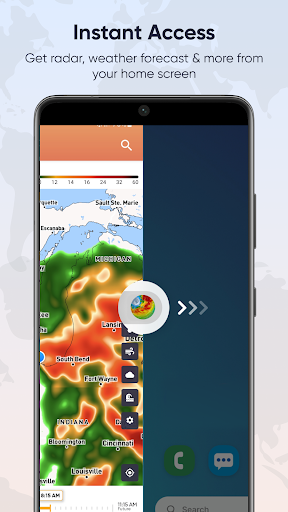 Live Weather Radar Launcher mod apk download  2.3.2 screenshot 1