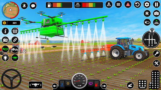 Tractor Games & Farming Games mod apk unlimited money  3.0 screenshot 5