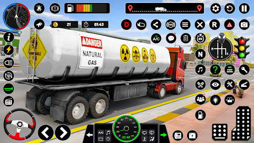 Oil Truck Games Driving Games mod apk unlimited money  5.3 screenshot 4