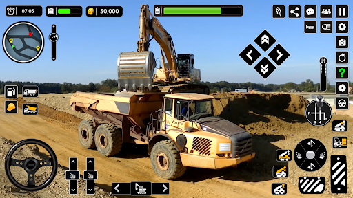 Snow Offroad Construction Game mod apk unlimited money  1.65 screenshot 1