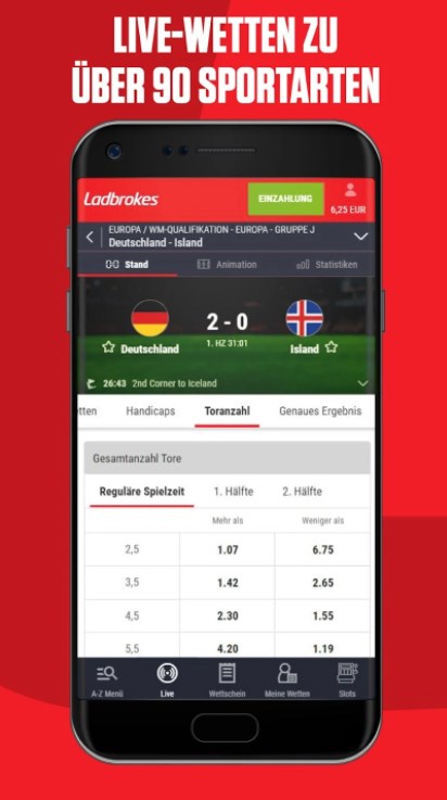 Ladbrokes Sportwetten App apk download latest version  v22.11.04 screenshot 1