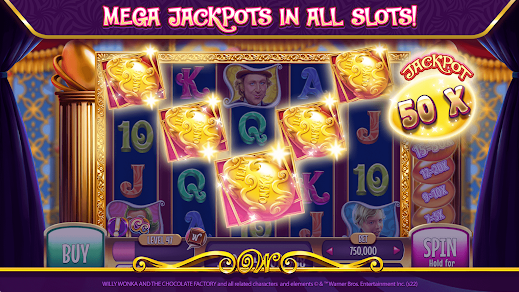 Willy Wonka Vegas Casino Slots Free Coins Apk Download  182.0.2082 screenshot 1