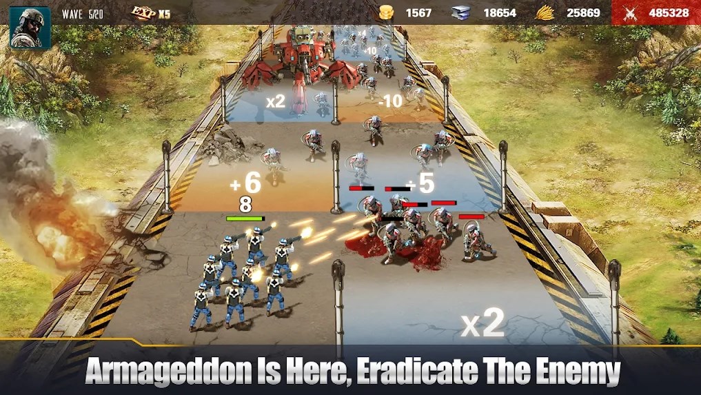 Age of Warpath Global Warzone mod apk unlimited everything  1.2.0 screenshot 1