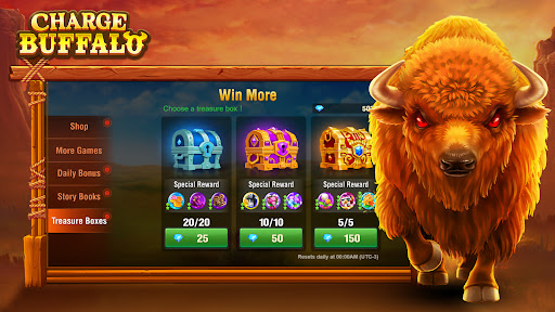Charge Buffalo Slot free coins mod apk download  1.1.2 screenshot 4