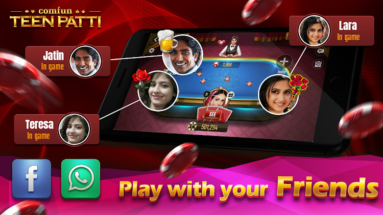 Teen Patti Comfun Card Online apk for Android Download  7.23.20240228 screenshot 1