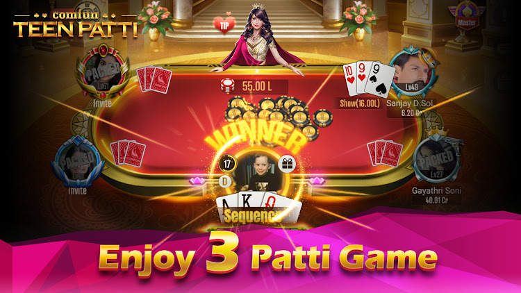 Teen Patti Comfun Card Online apk for Android Download  7.23.20240228 screenshot 3