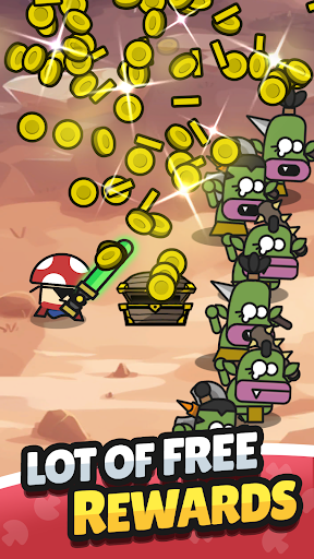 Idle Mushroom Hero mod apk unlimited money and gems  1.02.066 screenshot 4
