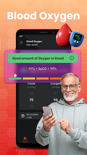 Oximeter & Heart Rate Monitor mod apk downloadͼƬ1