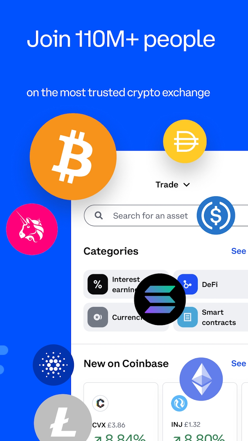 Coinbase Buy Bitcoin & Ether apk Download for Android  1.0 screenshot 3