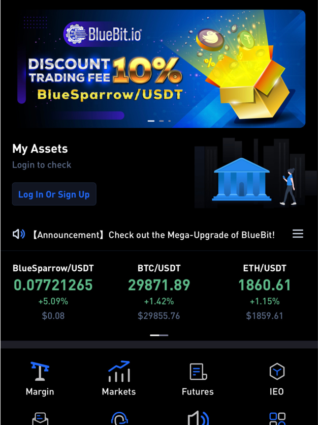 BlueBit exchange app Download latest version  1.17.6 screenshot 3