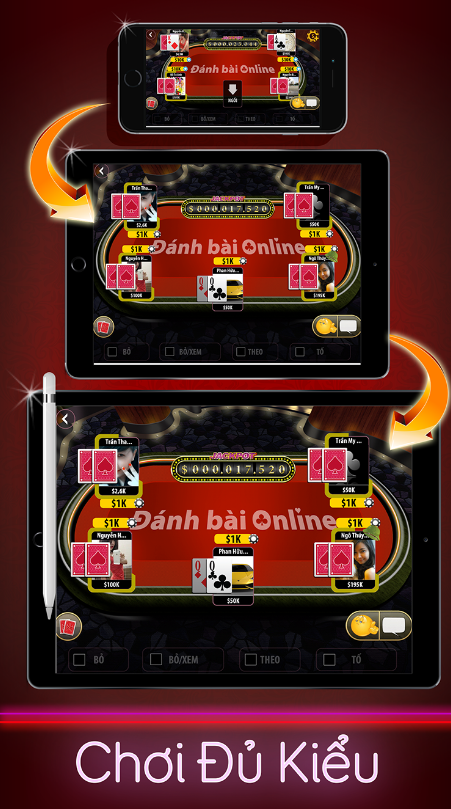 Poker Paris Tien Len & Phom Apk Download Latest Version  1.0 screenshot 2