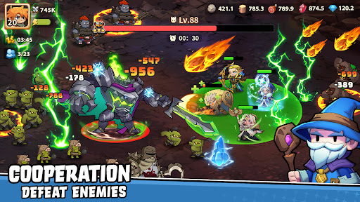 Top Heroes mod apk 1.4.35 (unlimited everything) download  1.0.406 screenshot 4