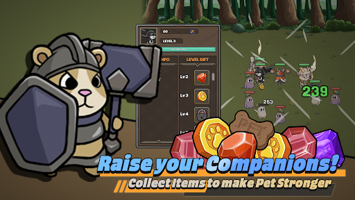 Pets War Animal Heroes Saga mod apk unlimited money and gems  1.0.6 screenshot 2