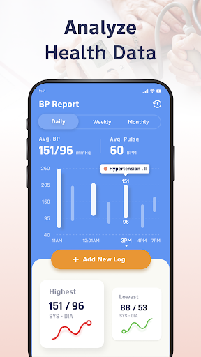 Blood Pressure Monitor App free download for android  1.0.9 screenshot 4