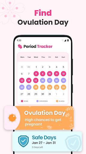 Period Tracker Ovulation Cycle mod apk premium unlocked  1.2.4 screenshot 3