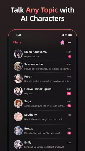 Moemate Roleplay Chat AI Lover mod apk premium unlocked  1.130 screenshot 1