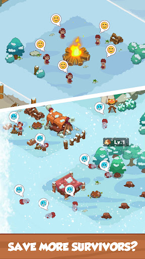 Icy Village Tycoon Survival Mod Apk Unlimited Everything  2.4.0 screenshot 2