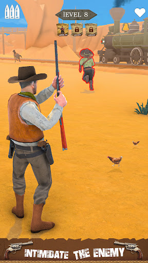 Wild West Sniper Cowboy Game Mod Apk Unlimited Money  1.3.6 screenshot 2