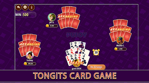 Tongits Cards Online Earn BTC Apk Download for Android  1.1 screenshot 1