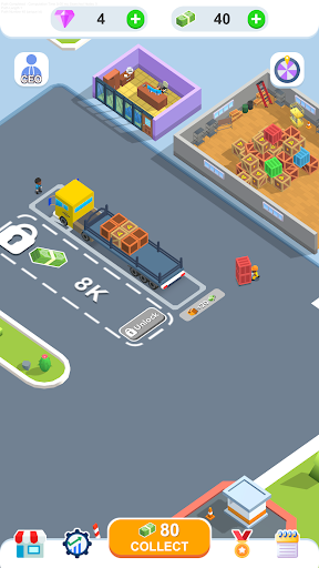 Truck Depot Mod Menu Unlimited Money and Gems  0.0.5 screenshot 2
