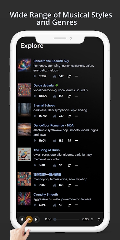 Suno AI V3 Alpha Music Generator Mod Apk Premium Unlocked  1.0.0 screenshot 2